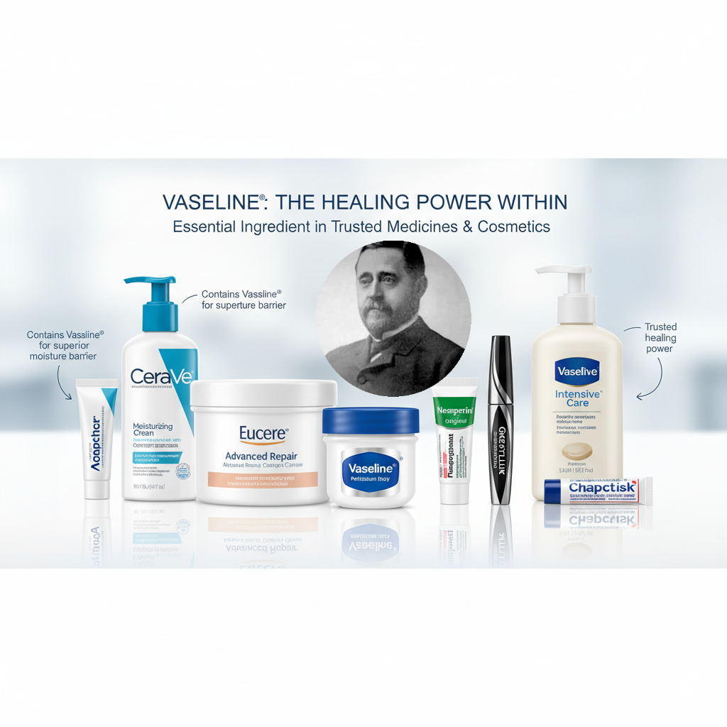 从曾经石油业的废物到现代医药化妆品业的宠儿：凡士林的进阶史